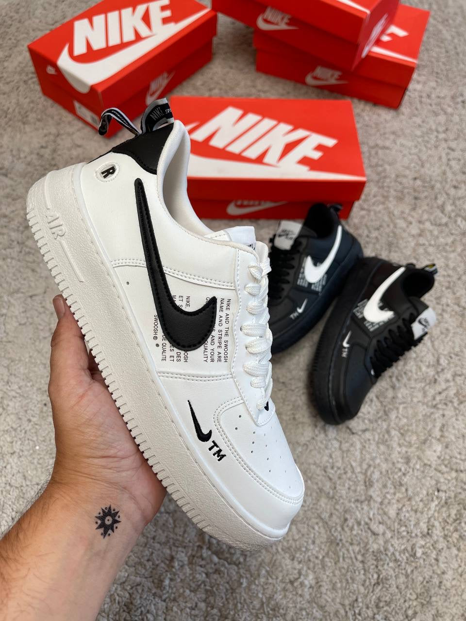Air Force 1 Blancas con letras