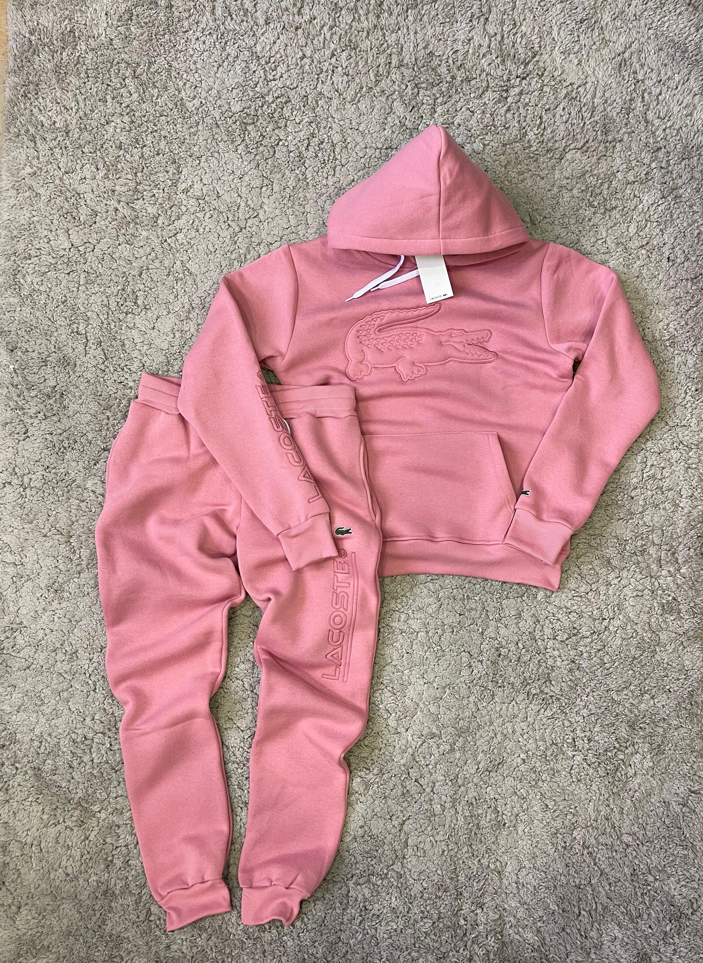 Chándal Lacoste Rosa (ALGODÓN )