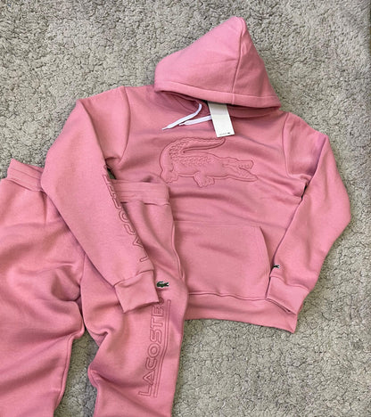 Chándal Lacoste Rosa (ALGODÓN )