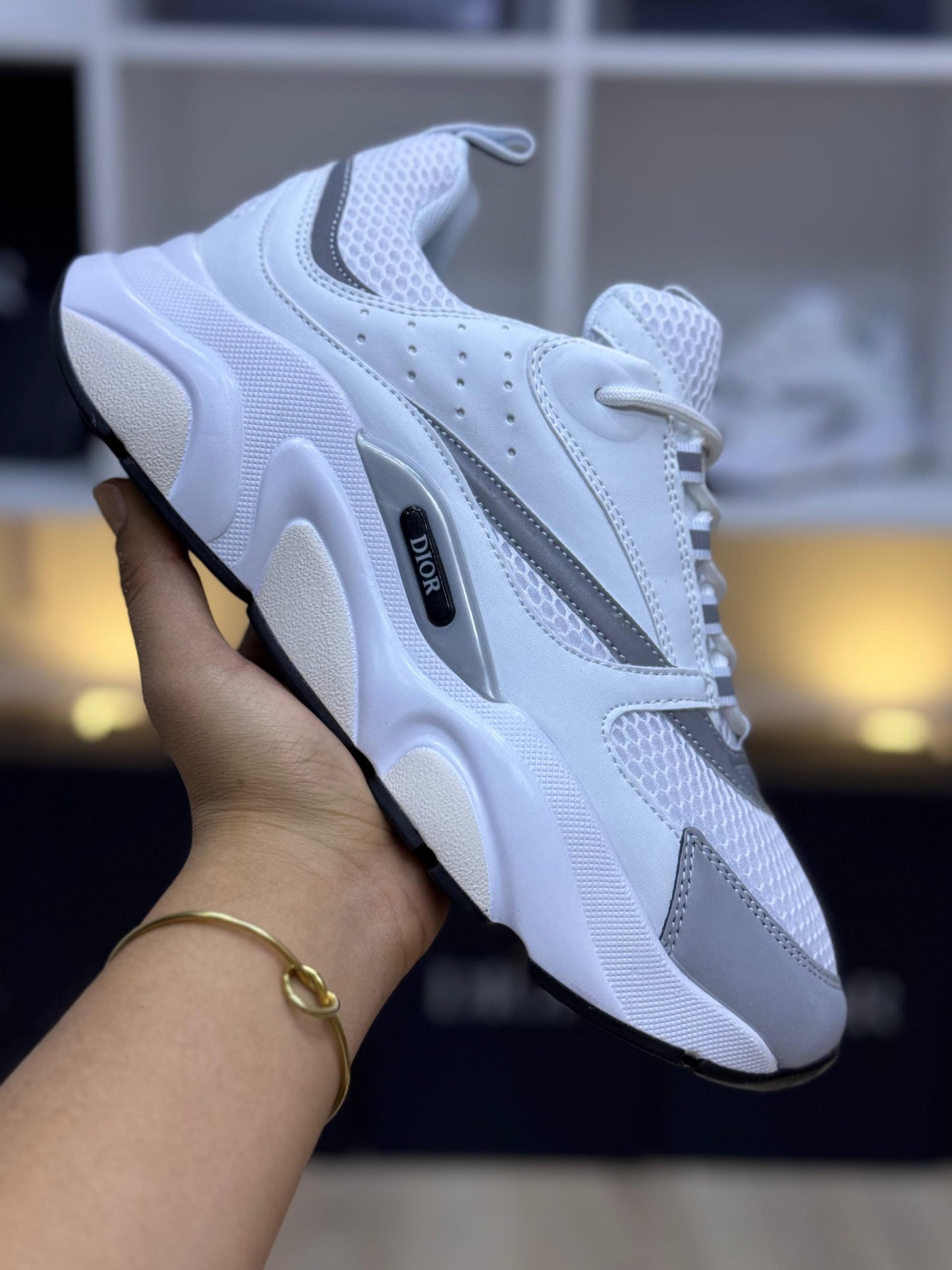 DIOR B22 BLANCAS REFLECTANTE
