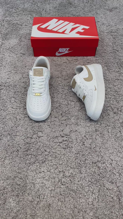Air Force 1 Blancas Doradas